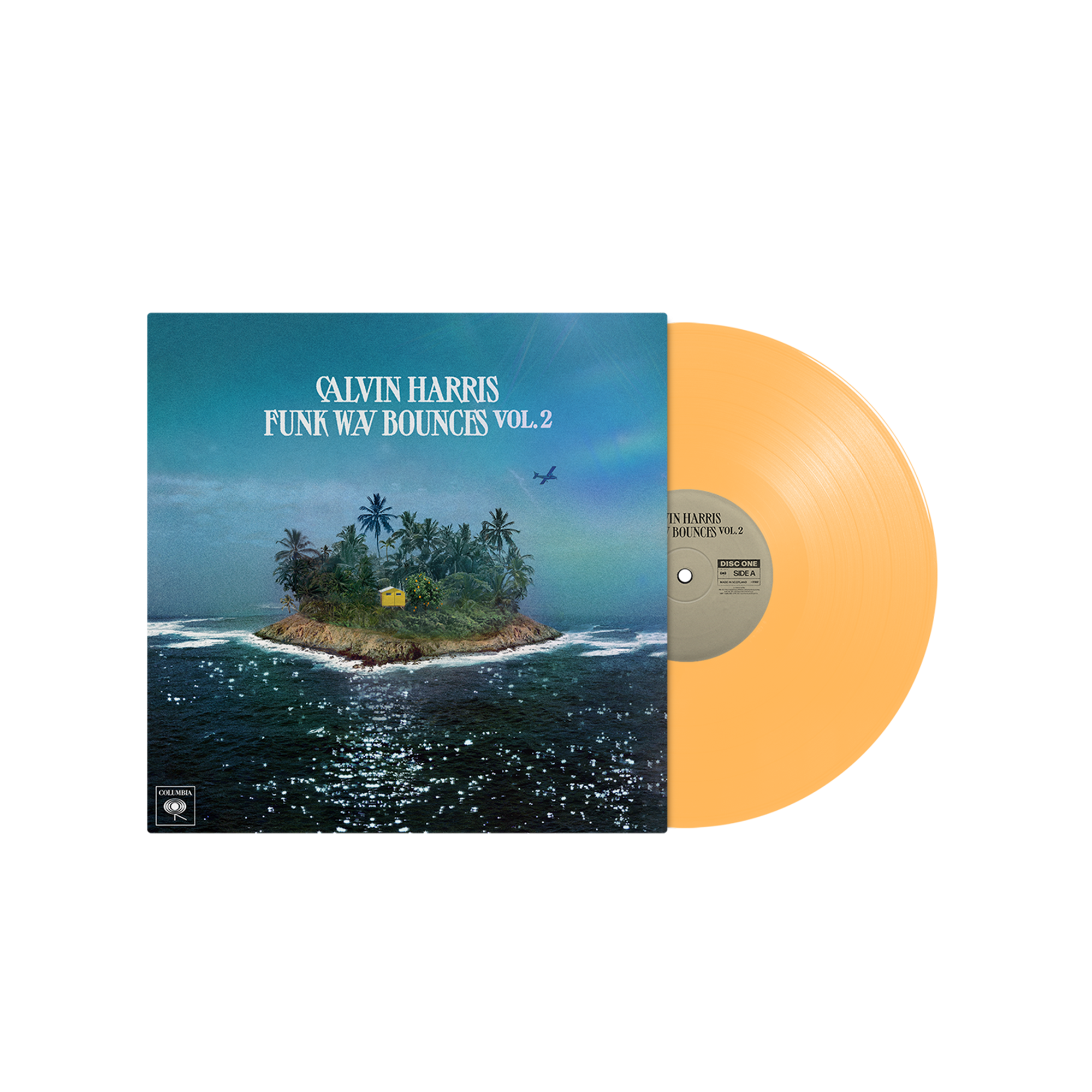 Calvin Harris - Funk Wav Bounces Vol. 2 | Transparent Orange Vinyl LP