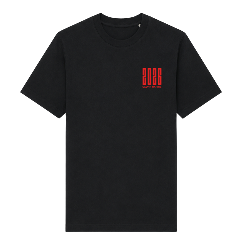 Black Calvin Harris Marlay Park / Malahide Castle Tour T-Shirt