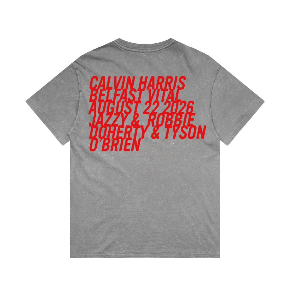 Belfast Vital Stone Grey Sun Flame T-Shirt