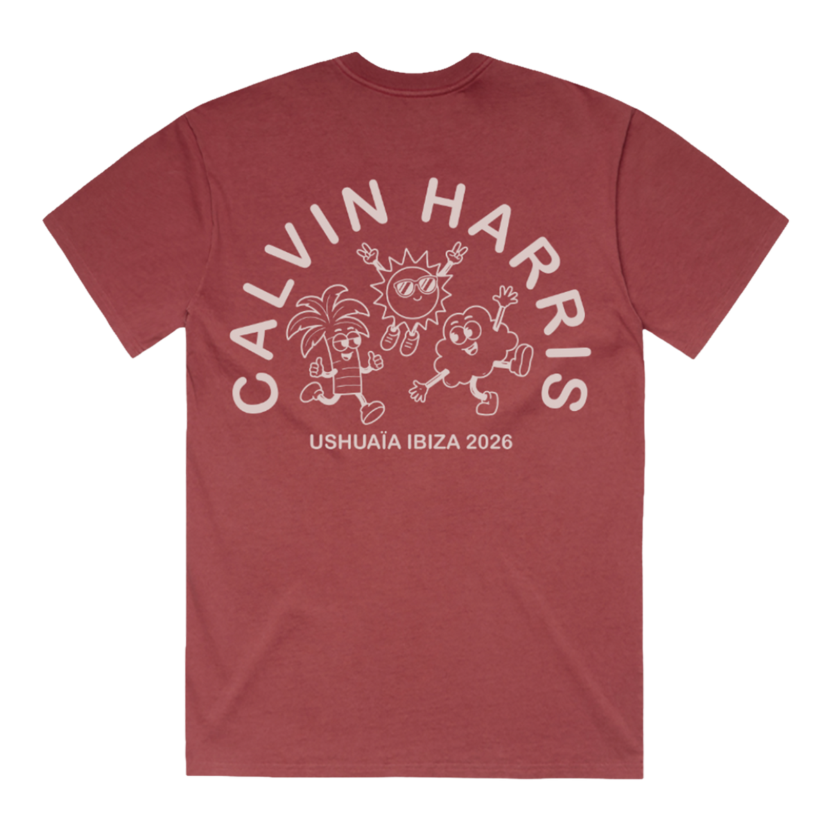 Ushuaïa Ibiza 2026 | Red T-Shirt