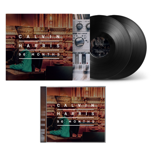 Calvin Harris - Ready for the Weekend Standard Black Vinyl 2LP + Jewelcase CD