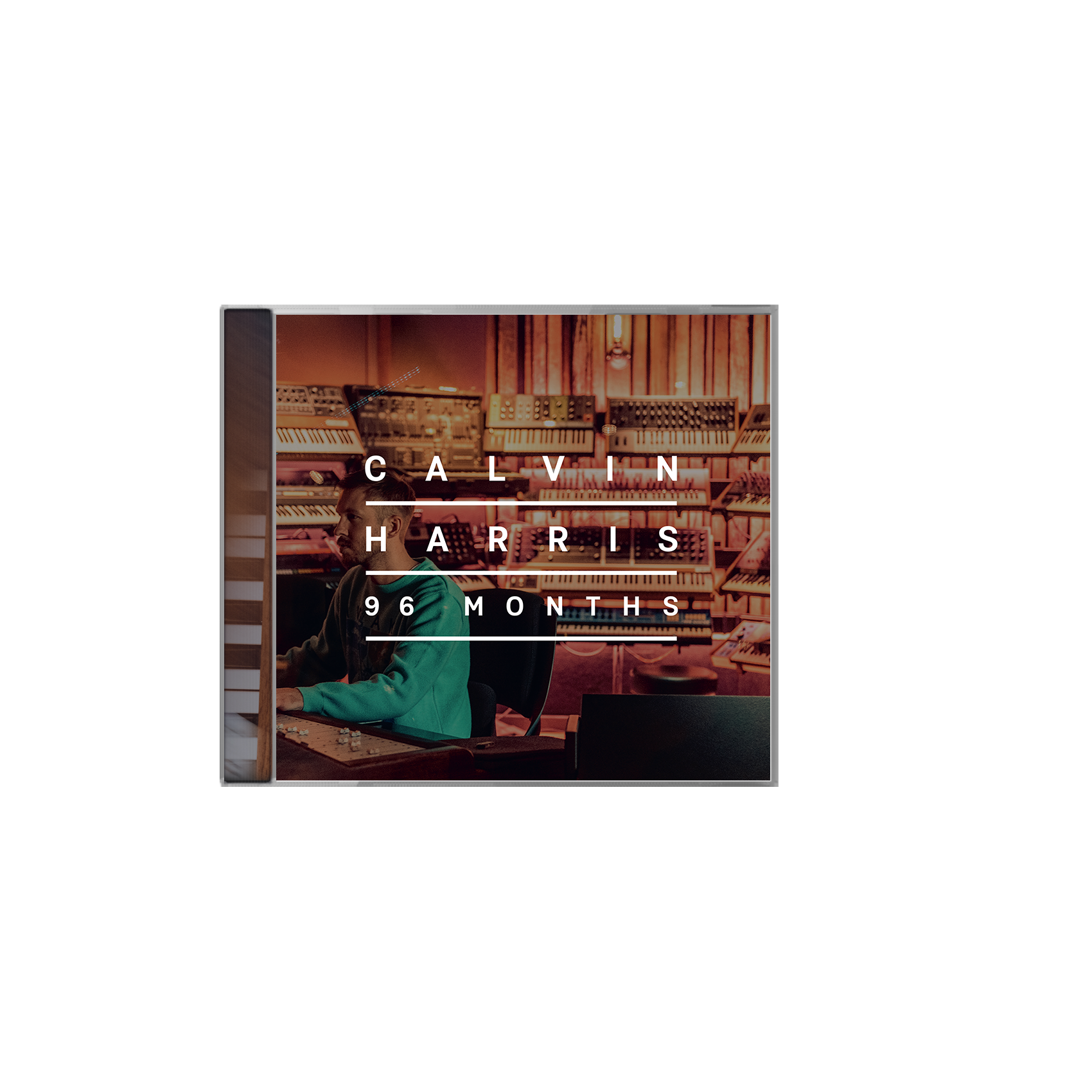 Front view of Calvin Harris - Ready for the Weekend Standard Jewelcase CD