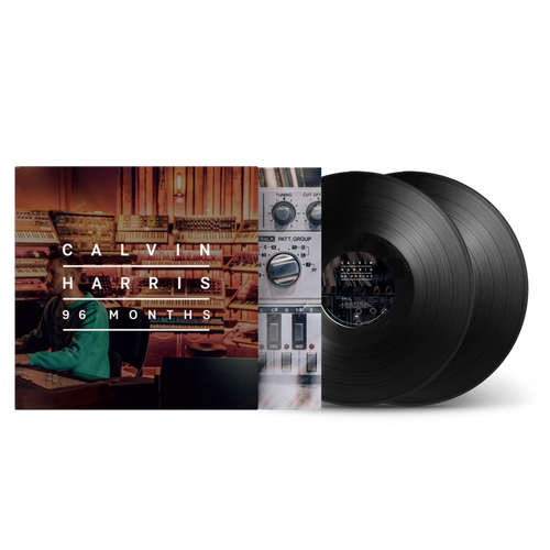 Front view of Calvin Harris - Ready for the Weekend Standard Black Vinyl 2LP