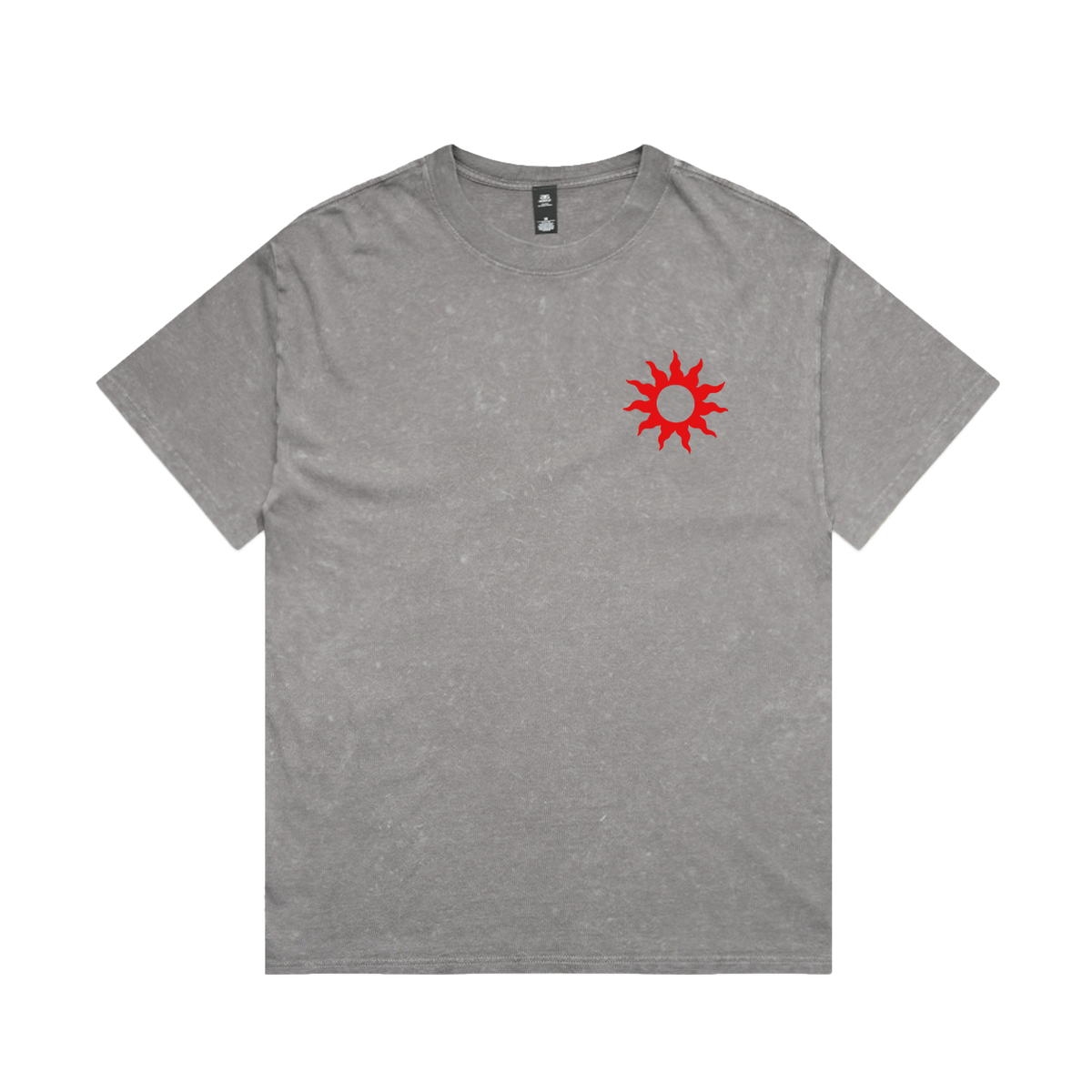 Belfast Vital Stone Grey Sun Flame T-Shirt