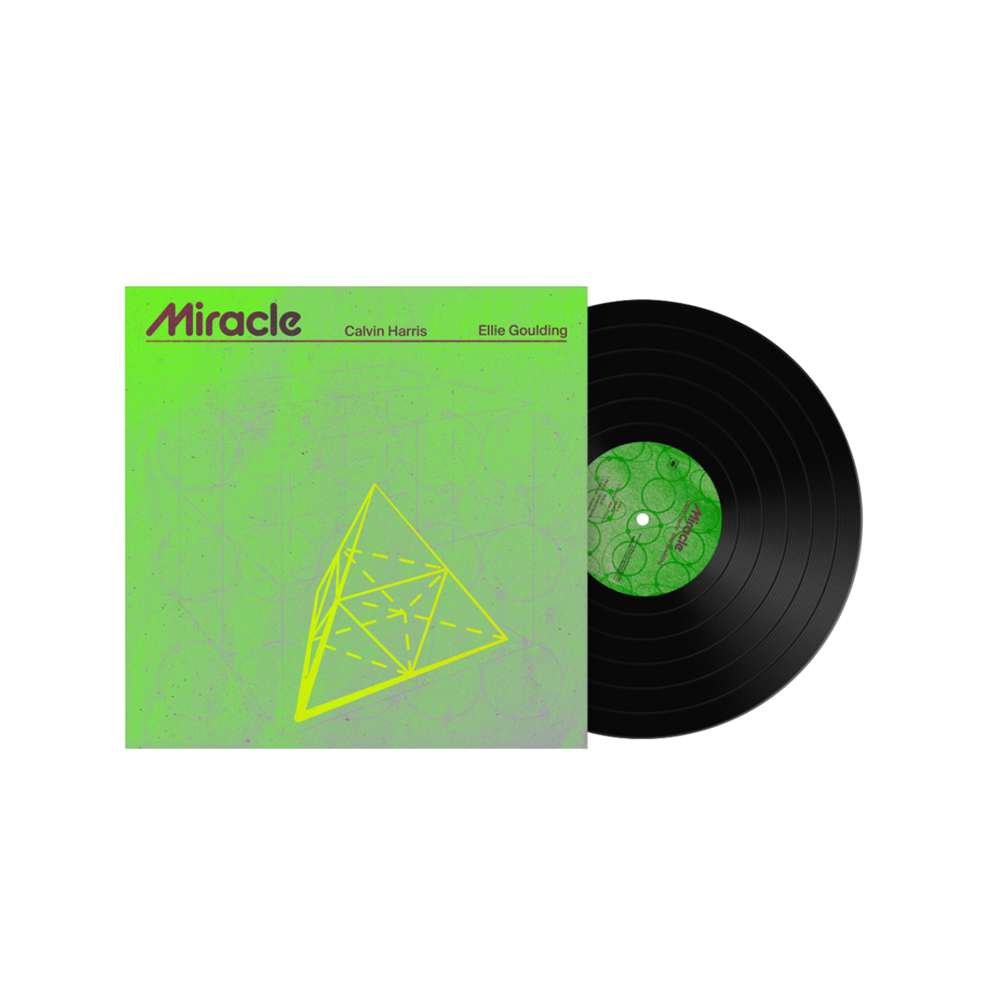 Calvin Harris & Ellie Goulding - Miracle Black LP