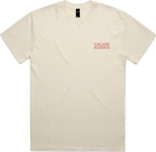 Wave Logo Ecru Tee