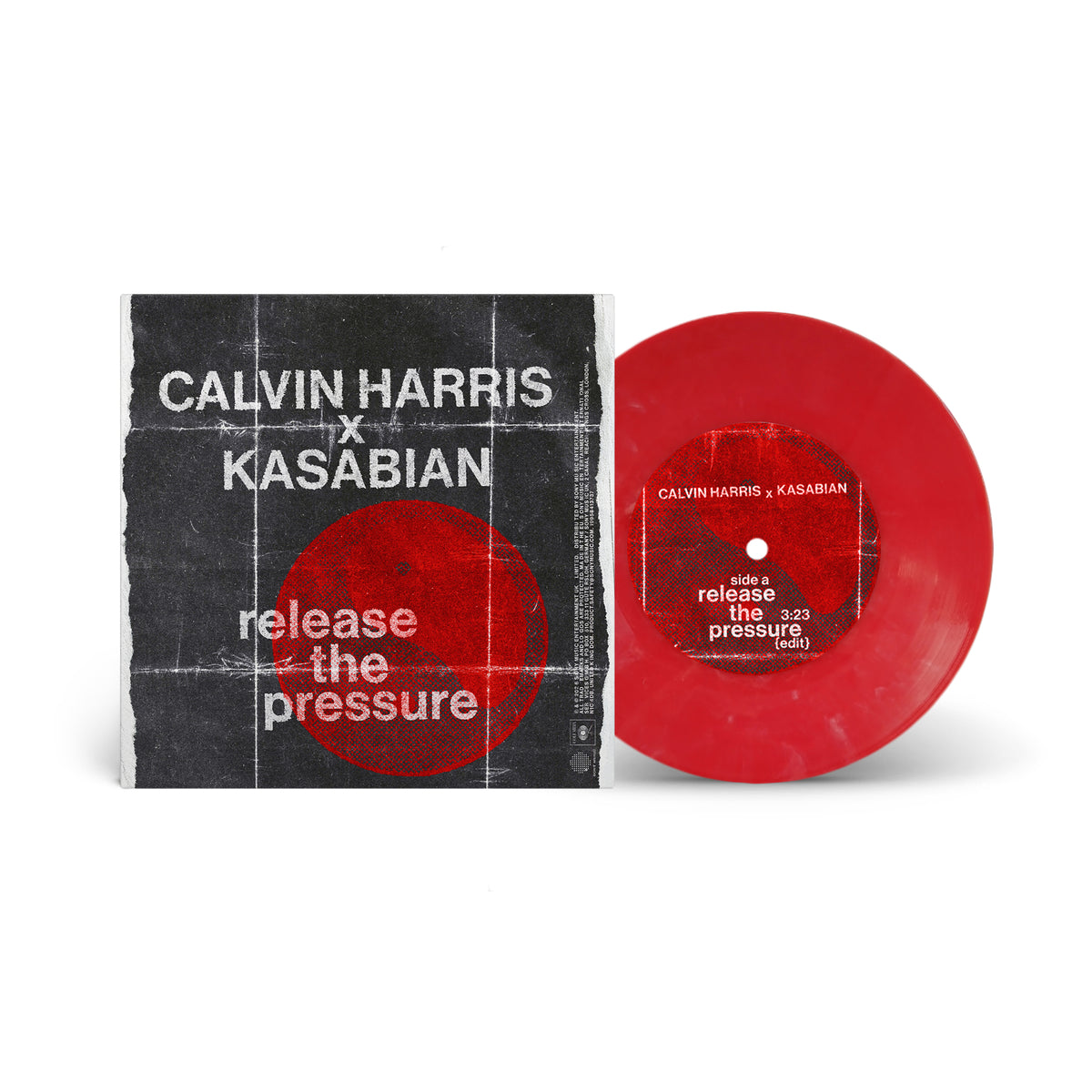Release the Pressure | Red Marble 7" Vinyl