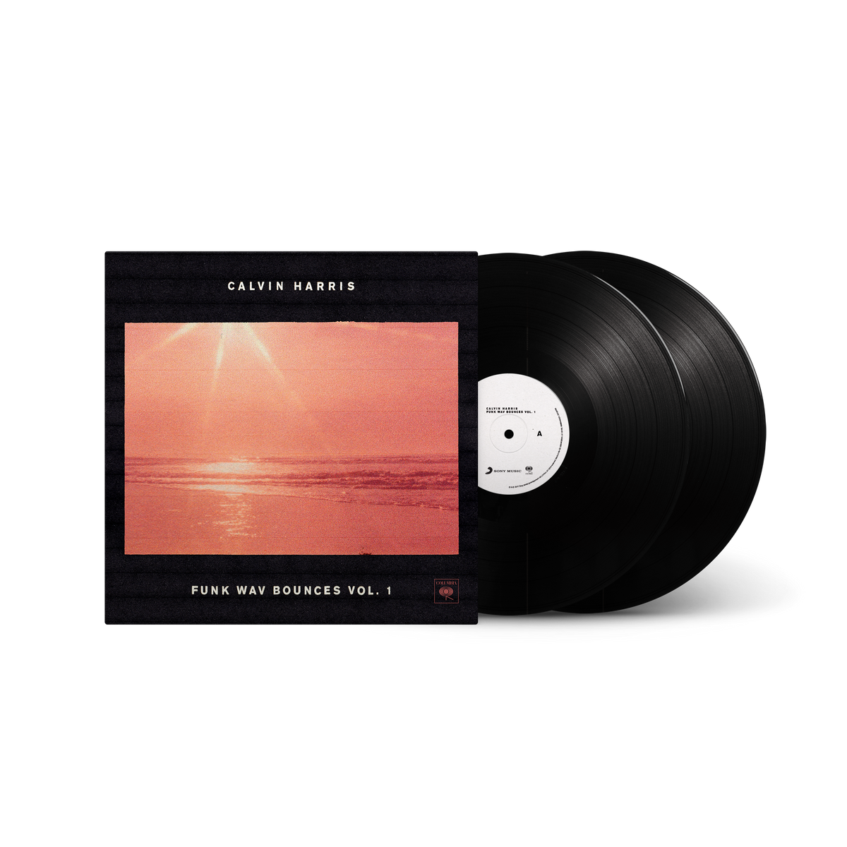 Calvin Harris - Funk Wav Bounces Vol.1 Standard  Black Vinyl 2LP