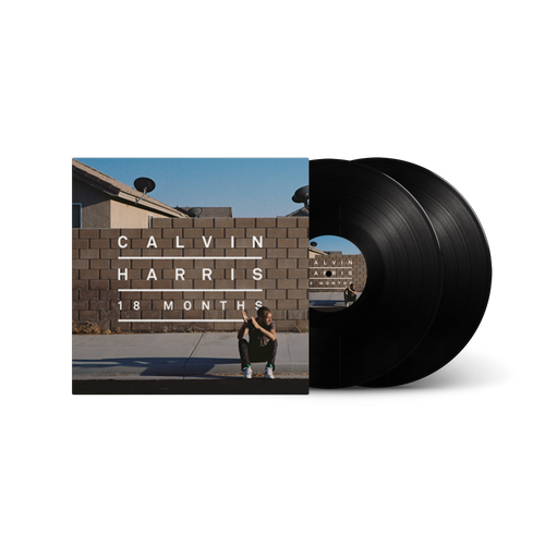 Calvin Harris - 18 Months Standard Black Vinyl 2LP